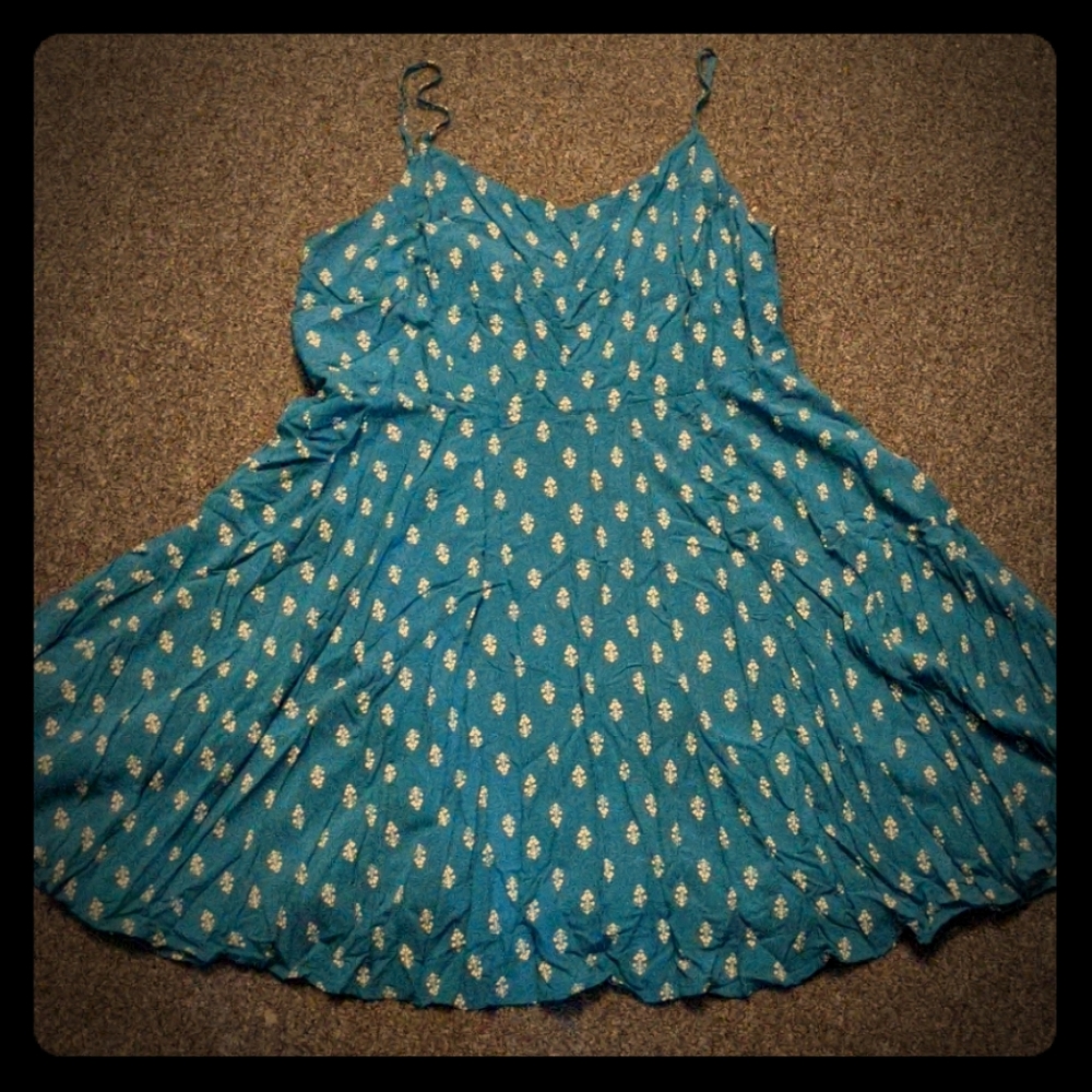 Old Navy blue sundress XXL